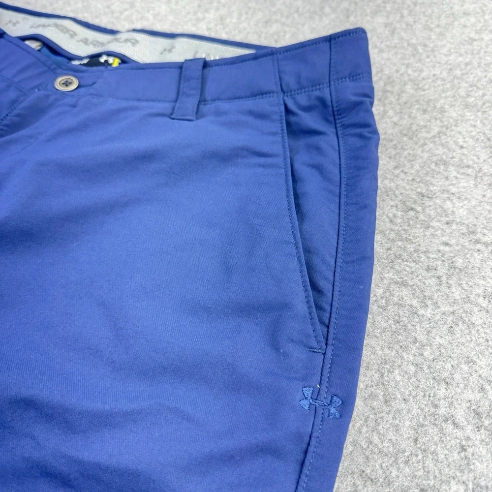 Under Armour Match Play Golf Pants Navy 38x30 Mens Stretch‎ Lightweight
